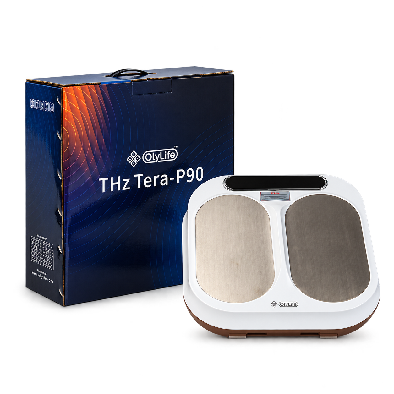 OlyLife Tera-P90 device and packaging